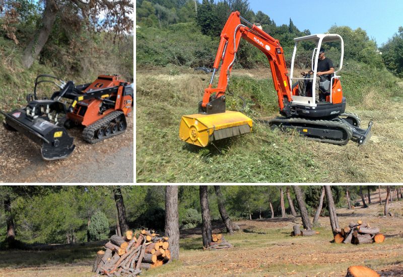 Débroussaillage d’un terrain à Nice (06000)
