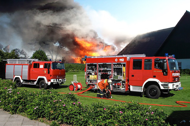 Pompiers incendie