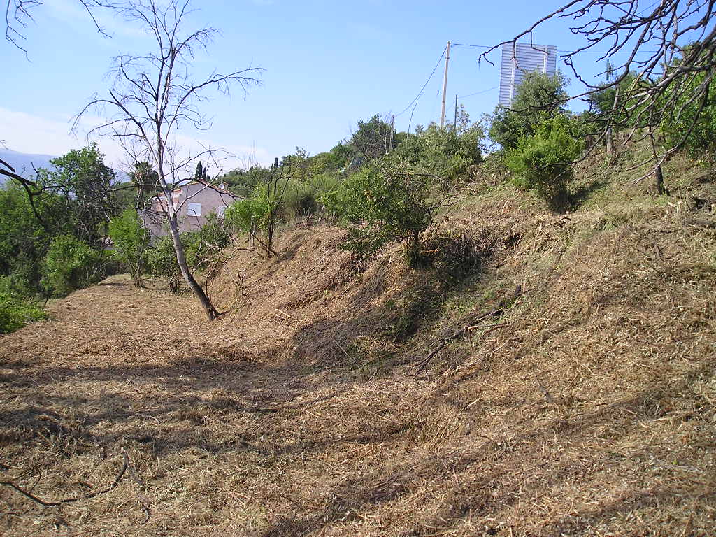 Débroussaillage restanques